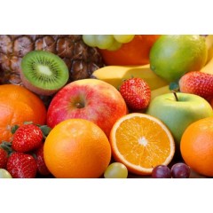 Bonbons aromatisés aux fruits